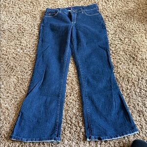 Elegant Indigo Flare Jeans for Women